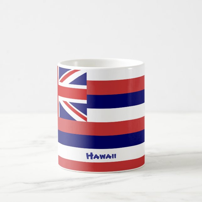 Hawaii Flagga Kaffemugg (Center)