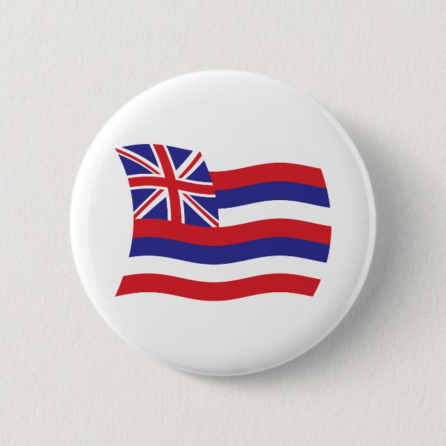 Hawaii Flagga Knapp (Framsida)