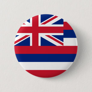 Hawaii flagga knapp