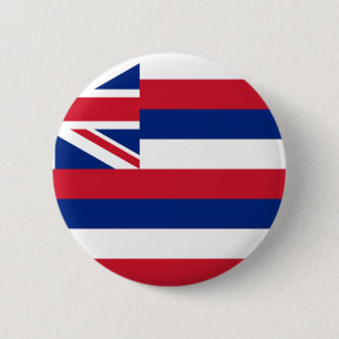 Hawaii flagga knapp