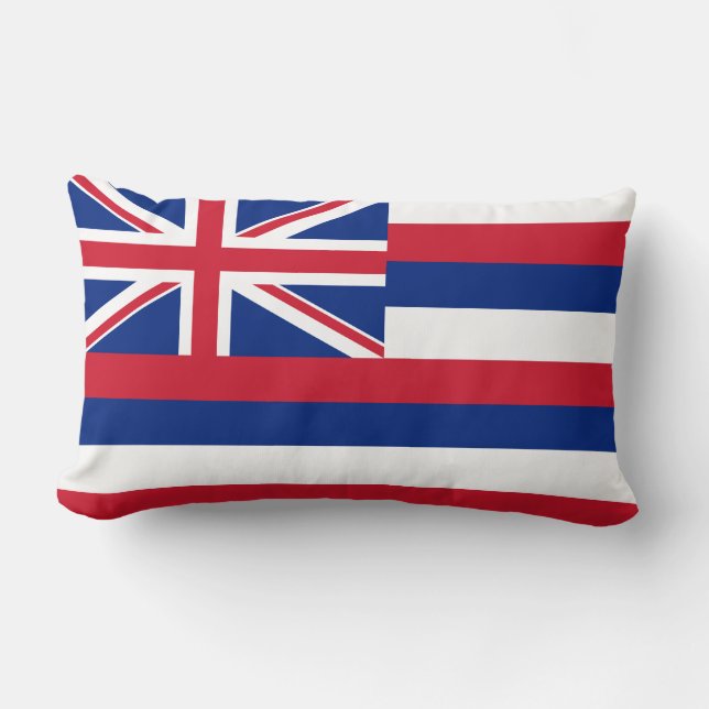 Hawaii Flagga Lumbarkudde (Framsida)