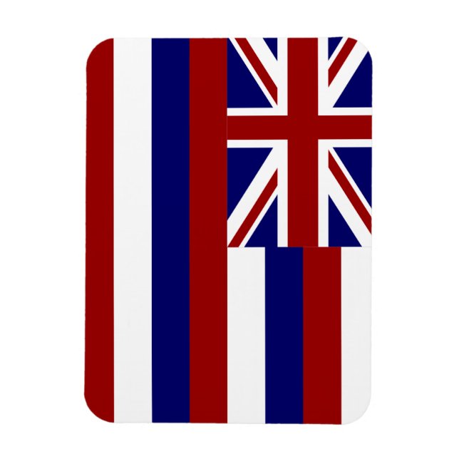 Hawaii flagga magnet (Vertikal)
