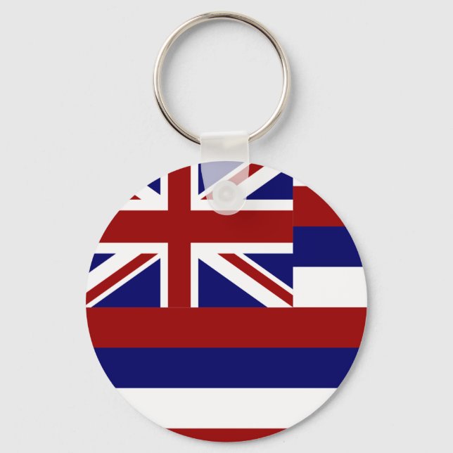 Hawaii flagga nyckelring (Framsida)