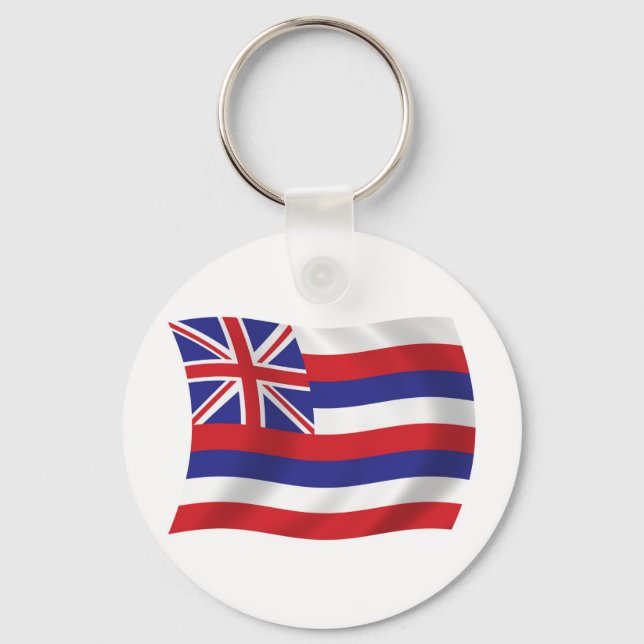 Hawaii Flagga Nyckelring (Framsida)
