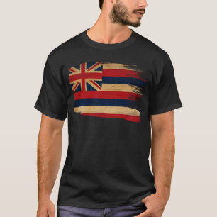 Hawaii flagga t-shirt