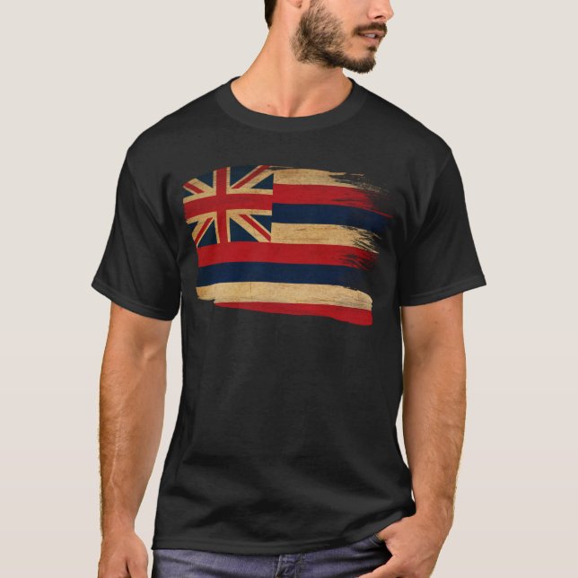 Hawaii flagga t-shirt (Framsida)