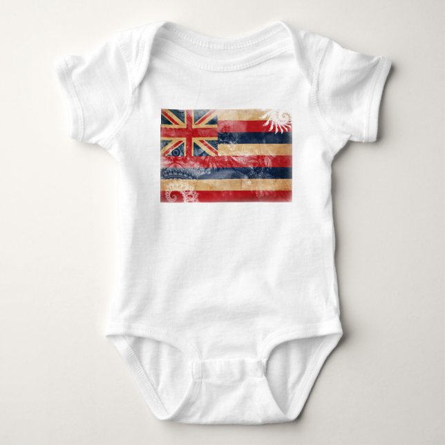 Hawaii flagga tee shirt (Framsida)