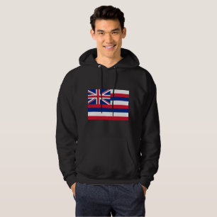 Hawaii flagga tröja med luva