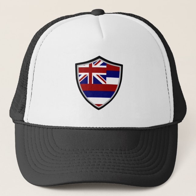 Hawaii flagga truckerkeps (Framsida)