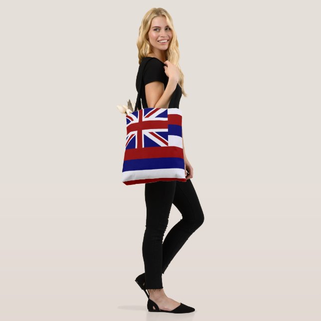 Hawaii flagga tygkasse (På modell)