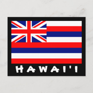 Hawai'i flaggavykort vykort
