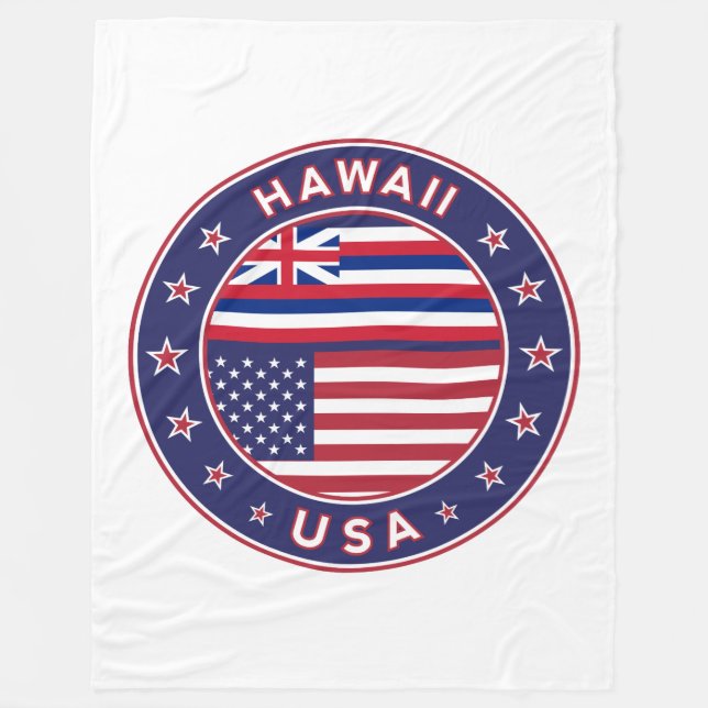 Hawaii Fleecefilt (Framsidan)