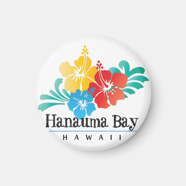 Hawaii Flowers Magnet (Framsidan)