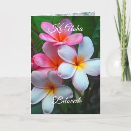 Hawaii-födelsedagskort Kort