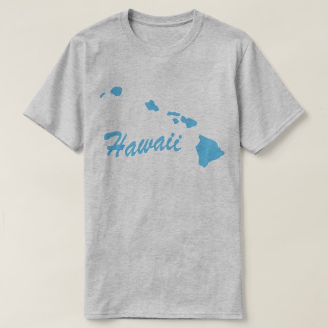 Hawaii-formad t-shirt (Design framsida)