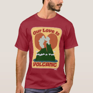 Hawaii Funny Lava Tecknad Travel Motto T-Shirt