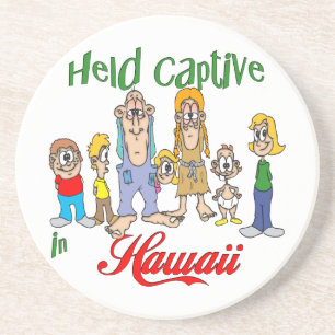 Hawaii Funny Trailer Park Sandstone Underlägg