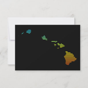 Hawaii-fyllnad Inbjudningar
