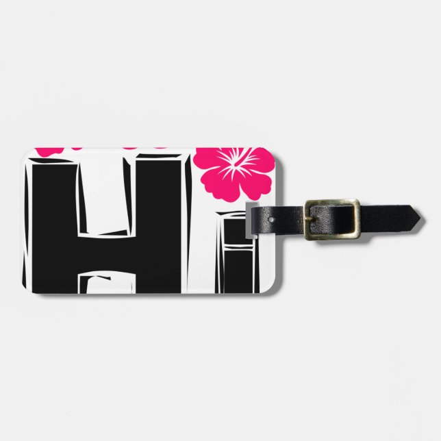 Hawaii gåvasouvenir bagagebricka (Horisontell Framsida)