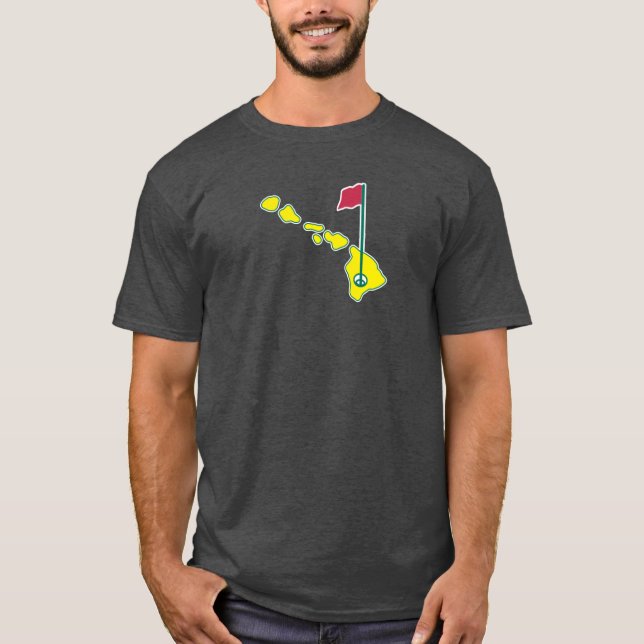 Hawaii golf t shirt (Framsida)
