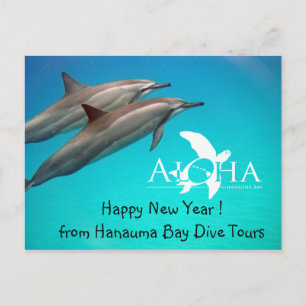 Hawaii Gott nytt år Helgdag vykort