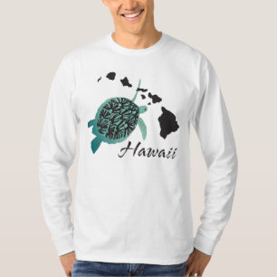 Hawaii grön havssköldpadda t shirt