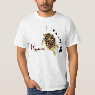 Hawaii grön havssköldpadda tee shirt