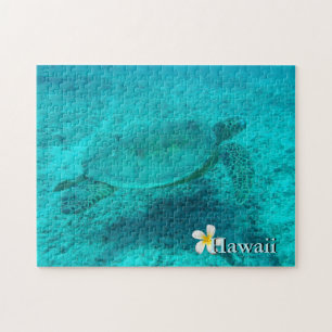 Hawaii Grönt Sea Turtle Pussel