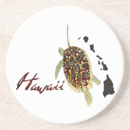Hawaii Grönt Sea Turtle Underlägg