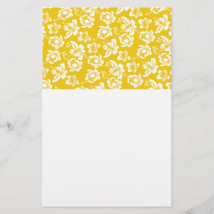 Hawaii Gult Flower Brevpapper