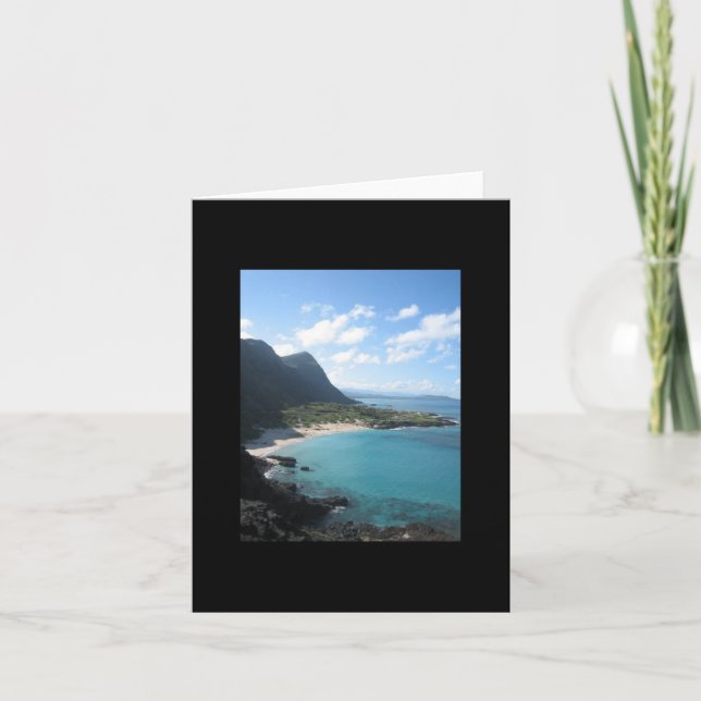 Hawaii hälsningkort kort (Framsida)