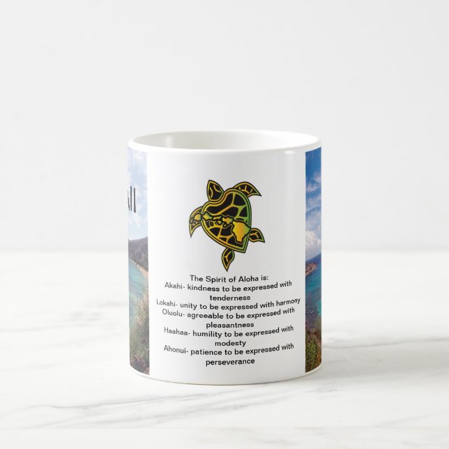 Hawaii Hanauma Bay Aloha Kaffemugg (Center)