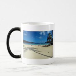 Hawaii Hanauma fjärdstrand Magisk Mugg