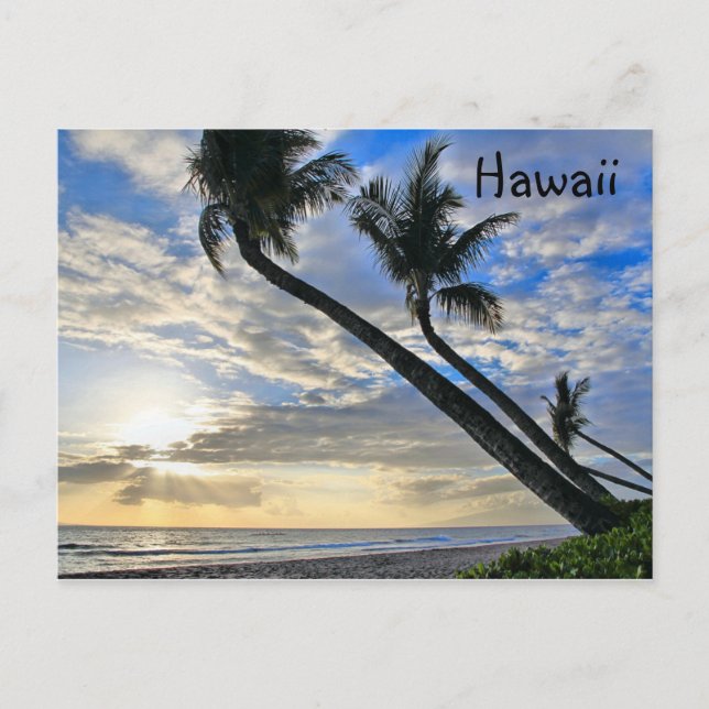 Hawaii Handflatan vykort (Framsida)