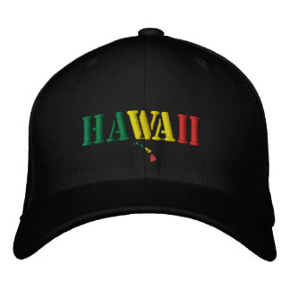 Hawaii Hat Broderad Keps