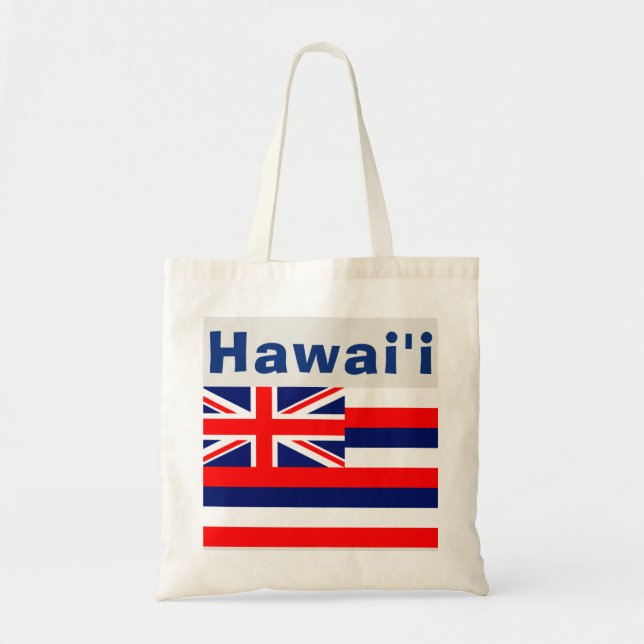 Hawaii hawaiansk flagga tygkasse (Framsidan)