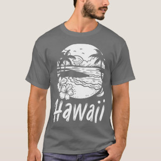 Hawaii Hawaiian Aloha Summer Surfing T Shirt