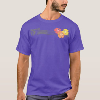 Hawaii Hawaiian Hibiscus Rand Tropical Flowers T Shirt