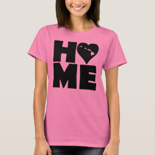 Hawaii Hem Hjärta Stat Tröjor T-Shirt