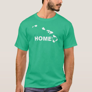 Hawaii Hemifrån Bortsett Från Stat T-Shirt Tees