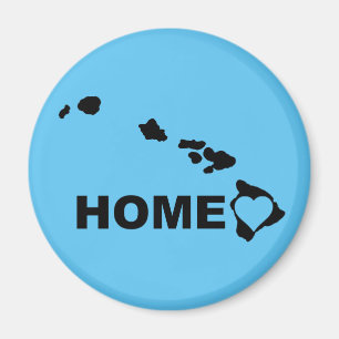 Hawaii Hemma Borta Från Stat Rolig Kylskåpsmagnet
