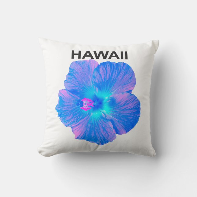 Hawaii Hibiscus Kudde (Framsida)