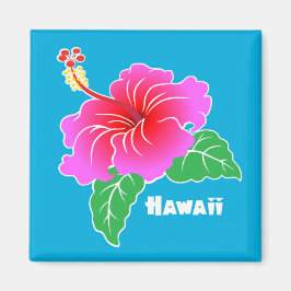 Hawaii Hibiscus Magnet