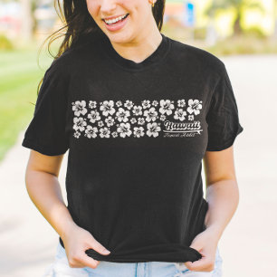 Hawaii Hibiscus Tropical Summer Beach Vacation T Shirt