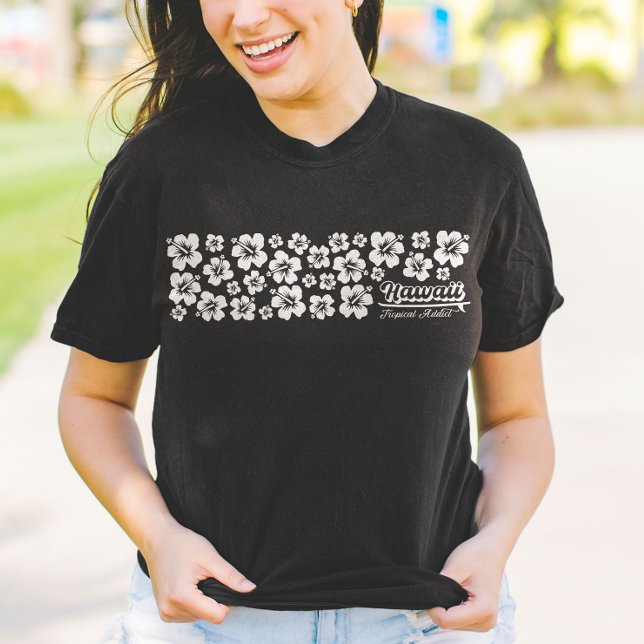 Hawaii Hibiscus Tropical Summer Beach Vacation T Shirt (Hawaii Hibiscus Tropical Summer Beach Vacation T-Shirt)