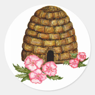 Hawaii hive runt klistermärke