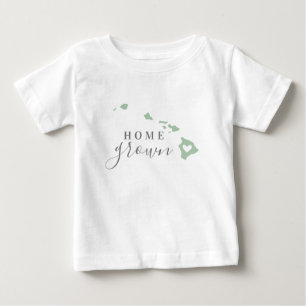 Hawaii Home Grown   Editable Färg State Karta T Shirt