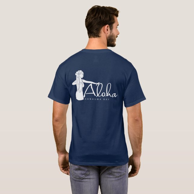 Hawaii Hula dansare Tee (Hel baksida)