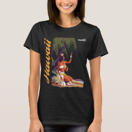 Hawaii Hula-dansare Tropisk Resa T-Shirt