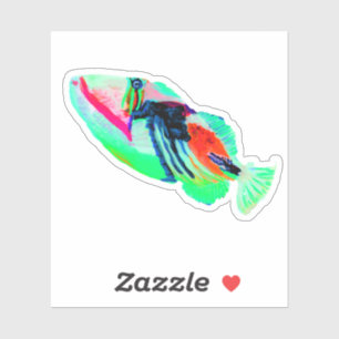 Hawaii Humu Humu-fisk under Sea Sticker Klistermärken